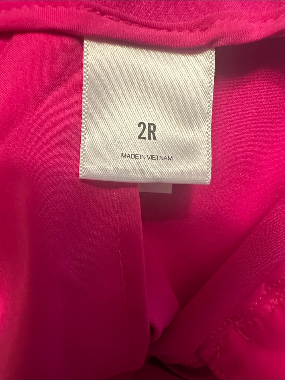 EXPRESS Editor midrise trouser EUC 2Reg NEON BERRY sold out in store 💗 - Picture 4 of 6